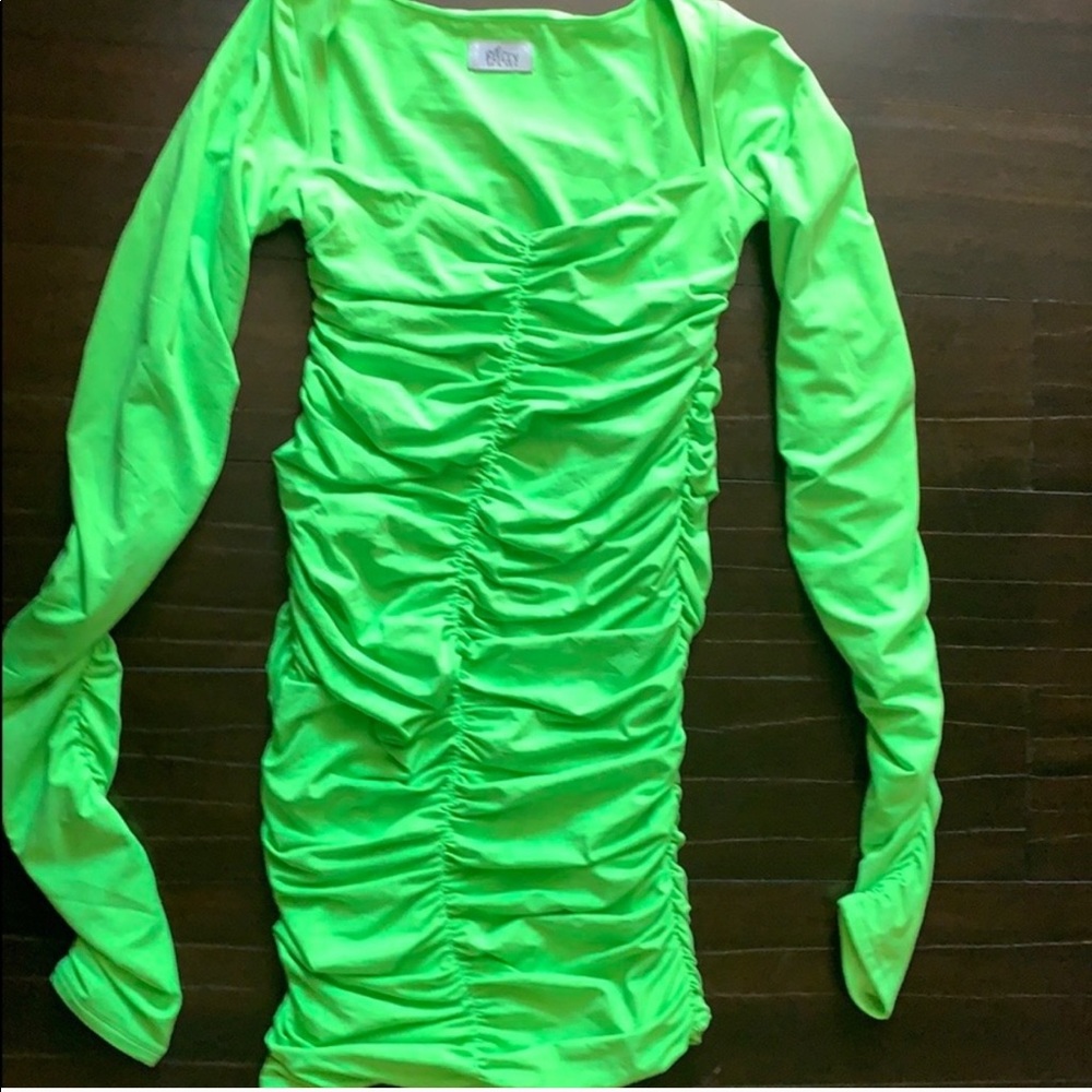 Oh Polly green dress